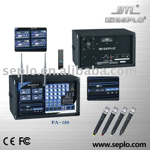 btl portable wireless pa amplifier