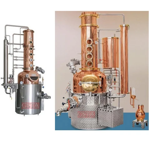 gsta 200lt 威士忌酒精蒸馏器,金酒蒸馏设备