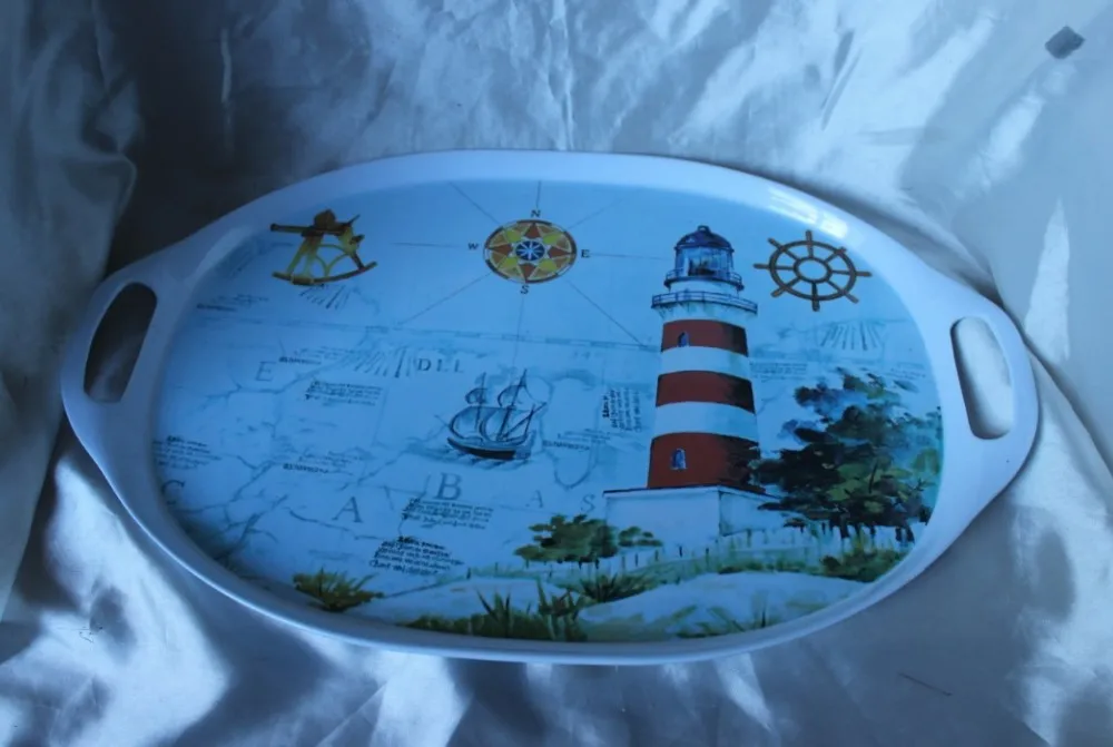 19.5inch melamine tray
