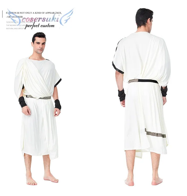 2018 New Greek Male God Cosplay Costume Arab Medieval Ancient Roman ...