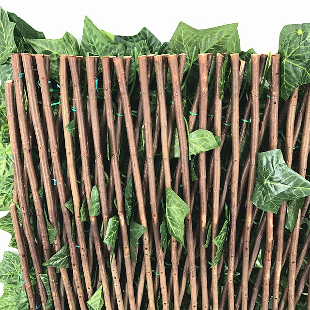 Expandable Willow Trellis For Garden Willow Trellis Artificial Leaves