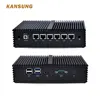 Intel 6th Gen Core i3 Skylake Processor Default 6 Dual Core Ultra Low Power Thin Client Desktop Computer 2 Ethernet Mini Pc