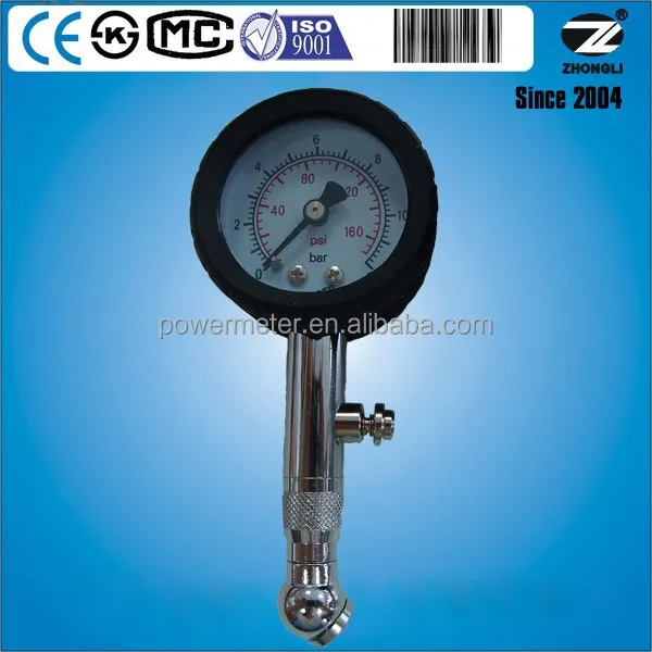 certified air pressure gauge