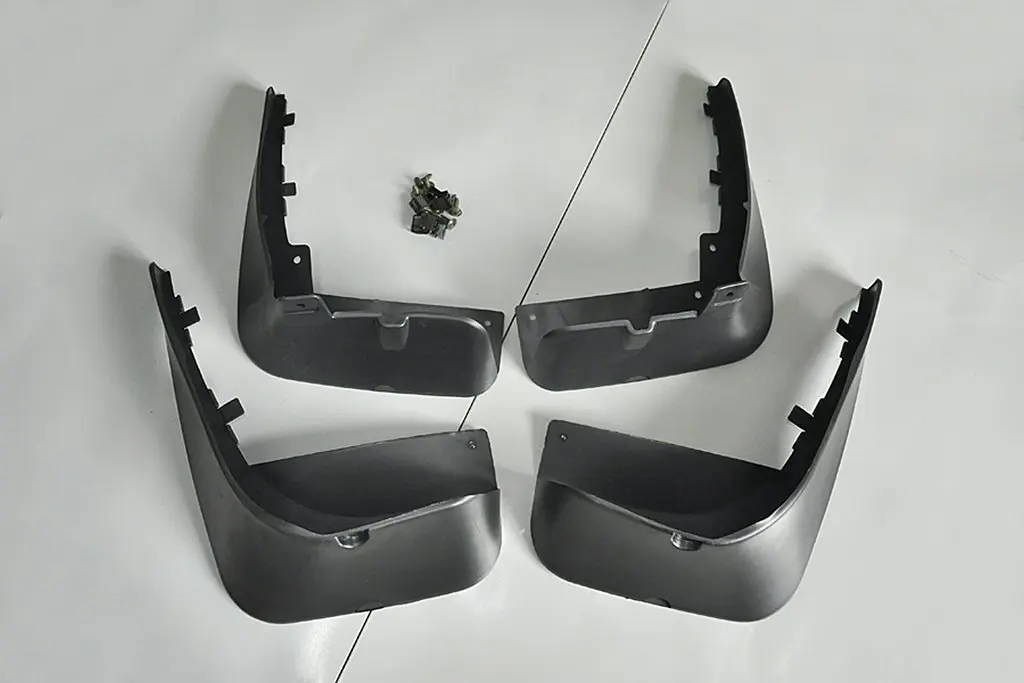 dianpo 4pcs For 2012-16 CHEVROLET SONIC//AVEO Car Front Rear Molded Splash Guards Mud Flaps Mudguards