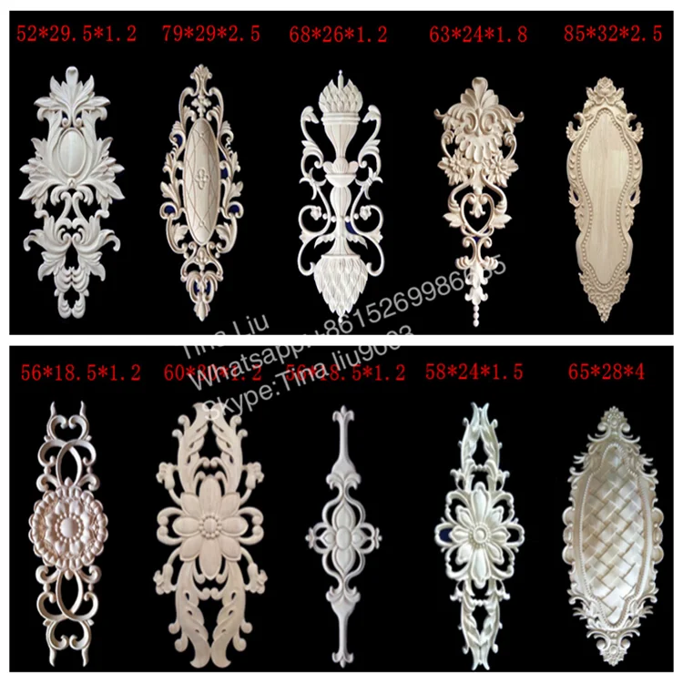 Antique wood carving/Overlays and appliques