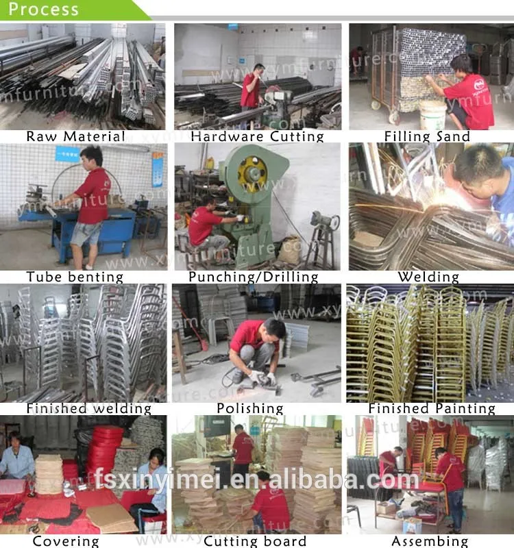 hotel room steel pipe vintage industrial metal chair