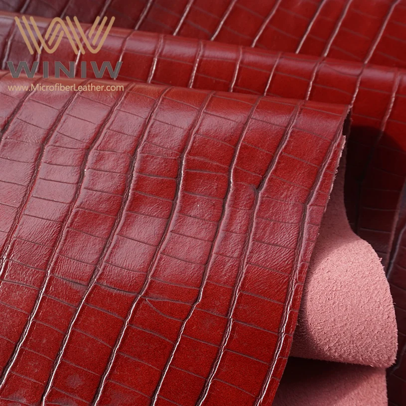 Custom Embossed Leather Fabric