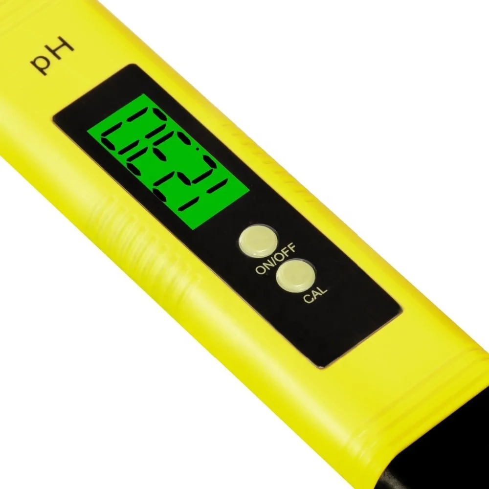 Digital Ph Meter Tester For Water Quality,Food,Aquarium,Pool Hydroponics Pocket Size Ph Tester