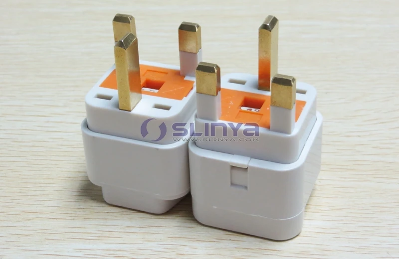Uk 3 Pin Plug With Fuse,Grounded Universal Plug Adapter Type G For Uk
