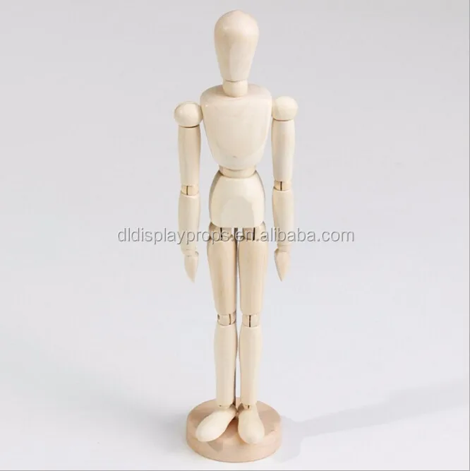 wooden mannequin doll