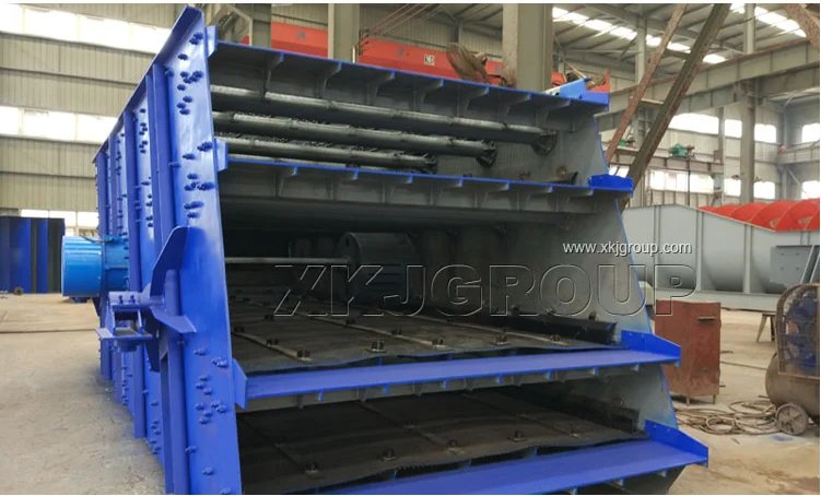 YK Series High Frequency Vibrating Screen for Sand Stone Separation