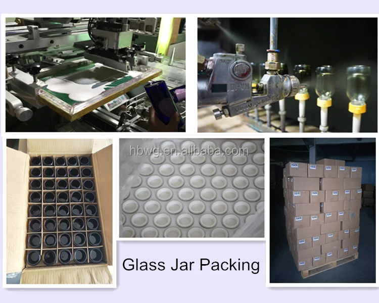 Matte Black Jar Bottle 15g 30g 50g Recycled Cosmetic Packaging Frosted