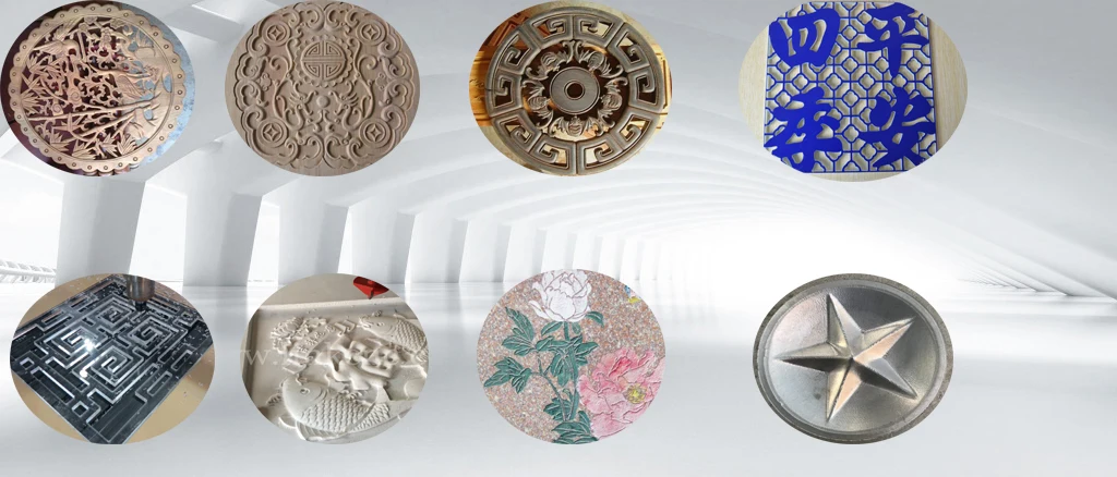 China aluminum acrylic cutting 1325 1530 wood cnc router machine