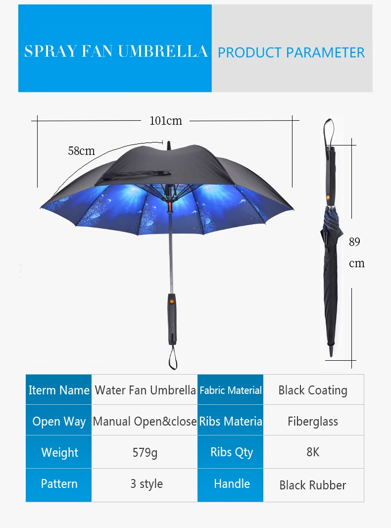 fan umbrella