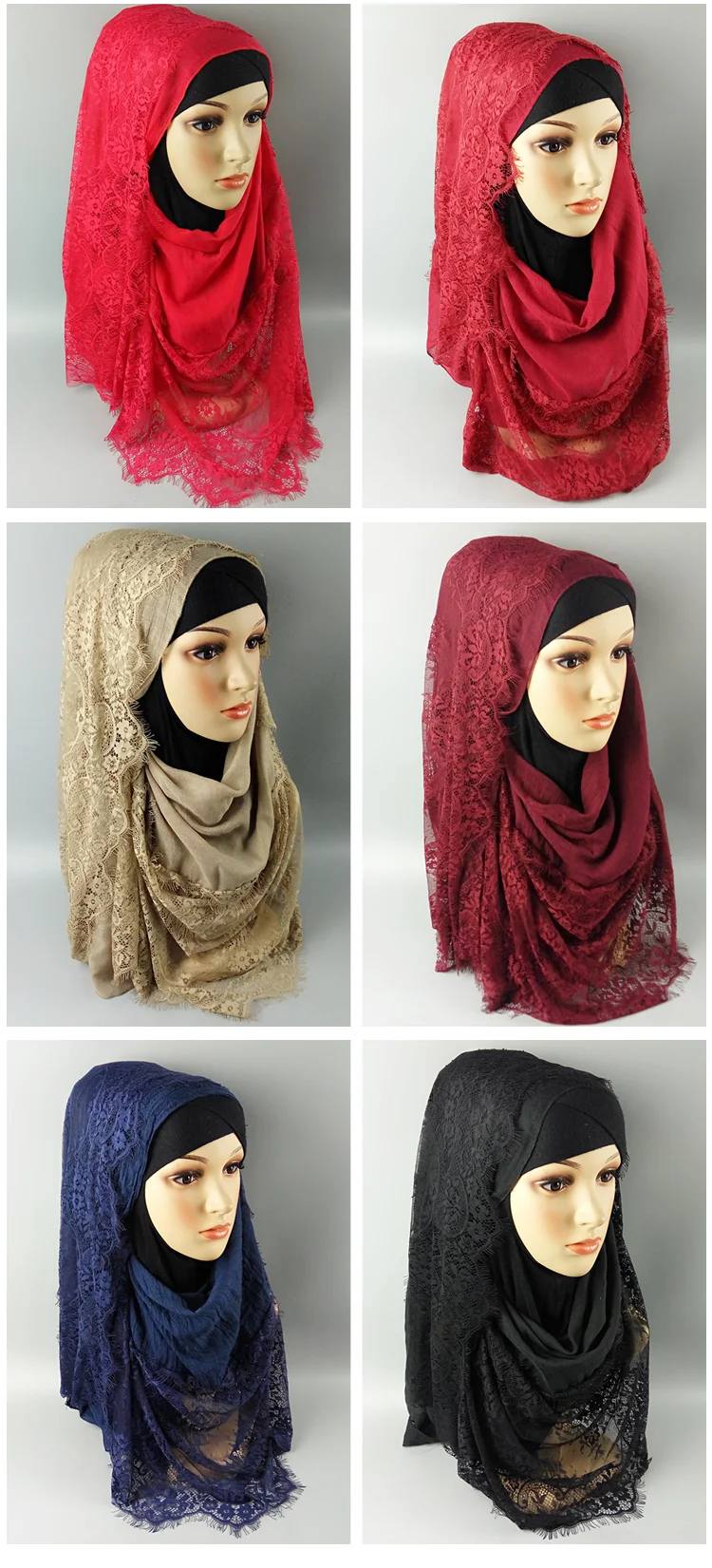 zakiyyah fx039 高品质巴基斯坦热性感女孩热阿拉伯头巾粘胶