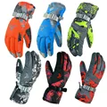 Men Women Ski Gloves Winter Waterproof Anti Cold Warm Gloves Outdoor Sport Snow Sportswear Skiing Gloves