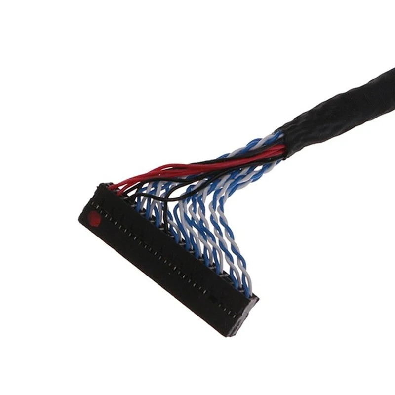 Cable Length: Other Occus 8 Bit LVDS Cable FIX-30 Pin 2ch for 17 19 22 26 inch LCD/LED Panel Controller 25cm Z17 Cable Length: Other Occus 8 Bit LVDS Cable FIX-30 Pin 2ch for 17 19 22 26 inch LCD/LED Panel Controller 25cm Z17