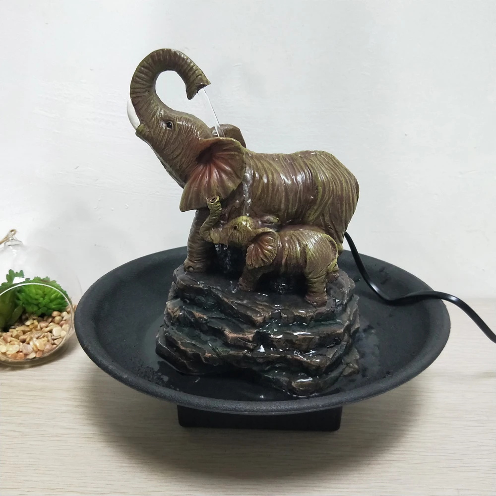 Decoration Resin Crafts Elephant Water Fountain Buy Elephant Water Fountain,Resin Elephant