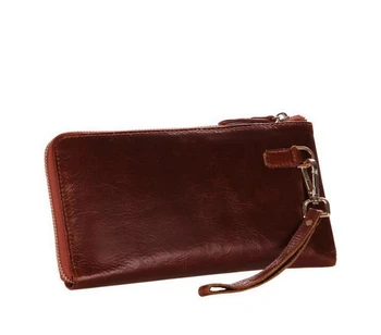 mens leather hand purse