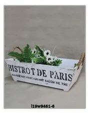 Shabby Chic Zinc Garden Flower Pot Planter Shabby Chic Zinc Garden Flower Pot Planter