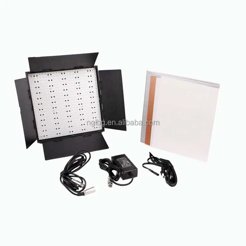 Nanguang 36W CN-600DS DMX studio LED Light with professional LCD Screen for studio Ra 95