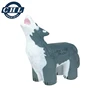 Custom giant animal wolf anti stress ball with ce certification