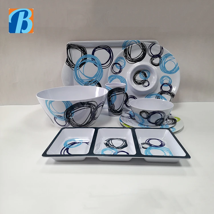 melamine dinnerware