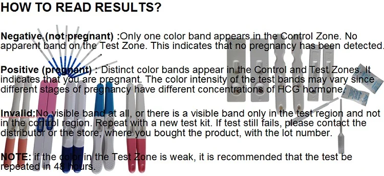 strip 1 test urine test/hcg pregnancy Convenient Brand Test Cow To Quick Pregnancy Use Pregnancy