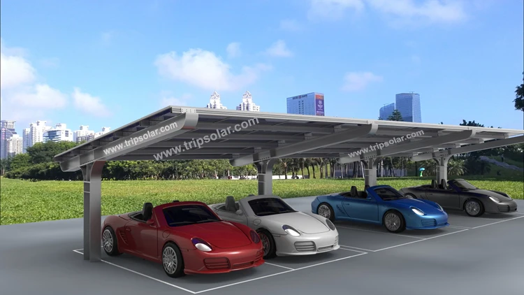 Aluminum Solar Car Parking Shed - Buy Solar Car Parking Shed,Solar Shed ...