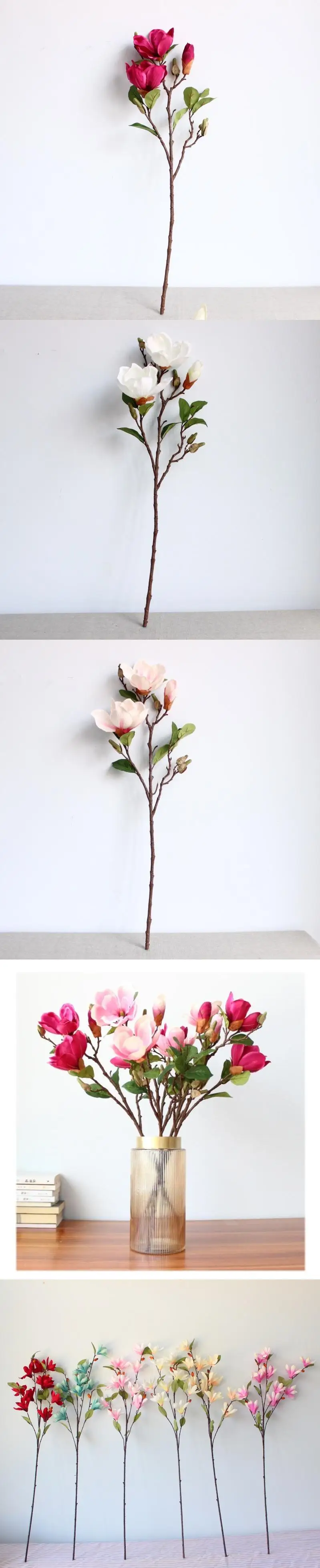 Yulan 2021 New Hot Sale Artificial High Grade Artificial Flowers Magnolia Decorative Flower For Home Decoration Wedding 70cm Buy Best Artificial Flowers Artificial Flowers For Sale Silk Magnolias Magnolia Ice Cream Color