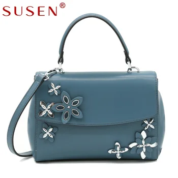 Susen Handbag Bags Women Handbags Korea Fashion Elegance High End Pu Leather Las