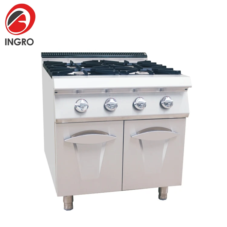 Stainless Steel Commercial 4 Burner Gas Stove Price In India Gas