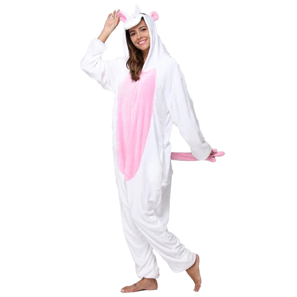 批发成人卡通动物 onesie 定制圣诞鹿睡衣法兰绒女性睡衣睡衣 onesie