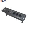 hidden type with wireless charger electrical table outlet motorized table power socket