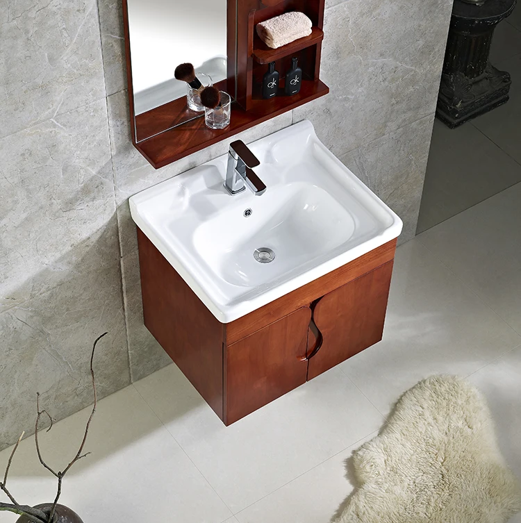 Solid Wood Wash Vanities Bathroom Vanity Cabinets With Mirrored