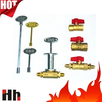 1 2 Straight Gas Fire Pit Shut Off Ball Valve Kits Buy Shut Off Valve