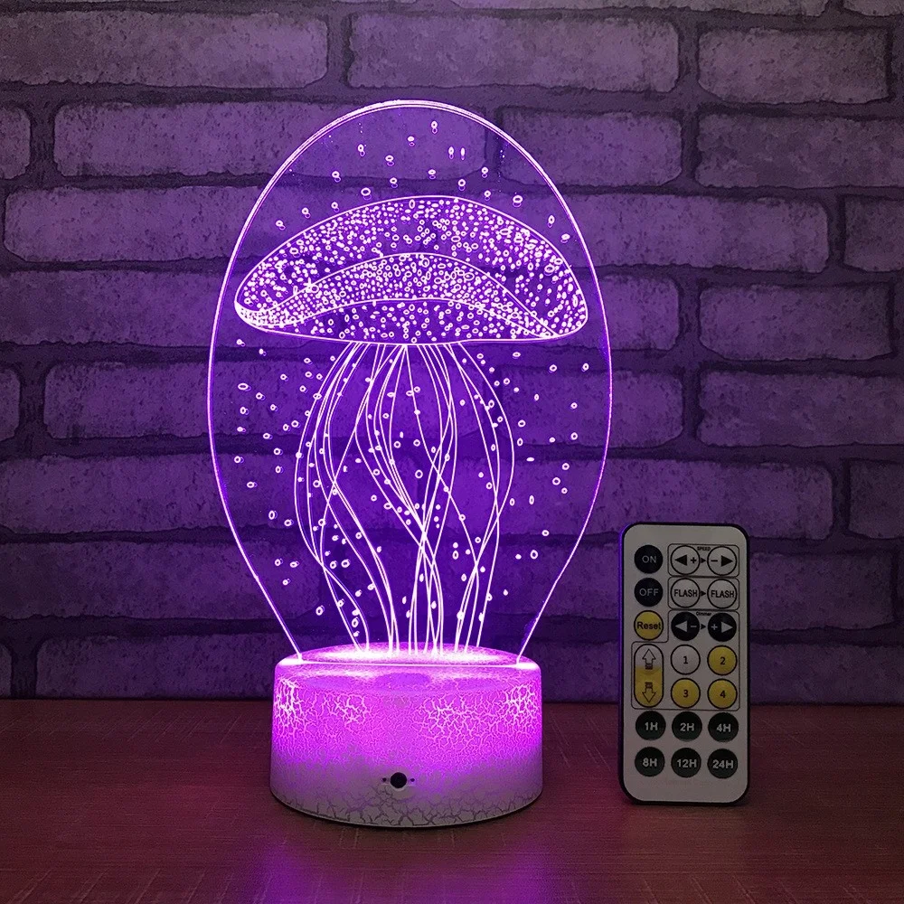 Hot Jellyfish Lamp New Unique Creative Product,Night Light,Colorful ...