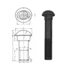 Galvanized high tension track bolts fish bolts for locomotive accessories
