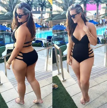 plus size thong swimsuit