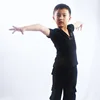 Professional Children Boys Ballroom Latin Dance Tops Training Or Performance Latino Dancing Shirt Support Customization ZH3097
