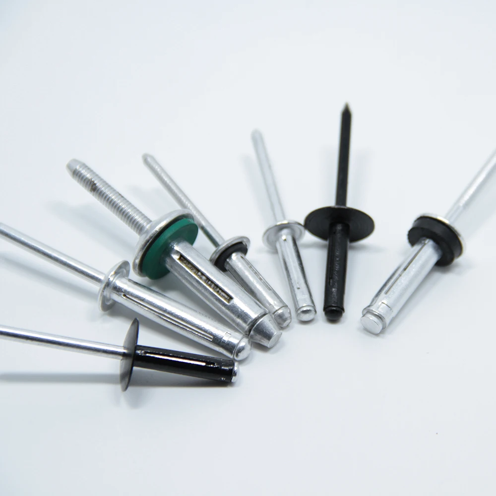 Aluminum Waterproof Trifold Rivets With Rubber Washer Buy Rifold