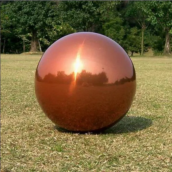 Large stainless steel ball for outdoor decoration ,big stainless steel globes/sphere