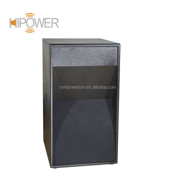 horn loaded subwoofer cabinet