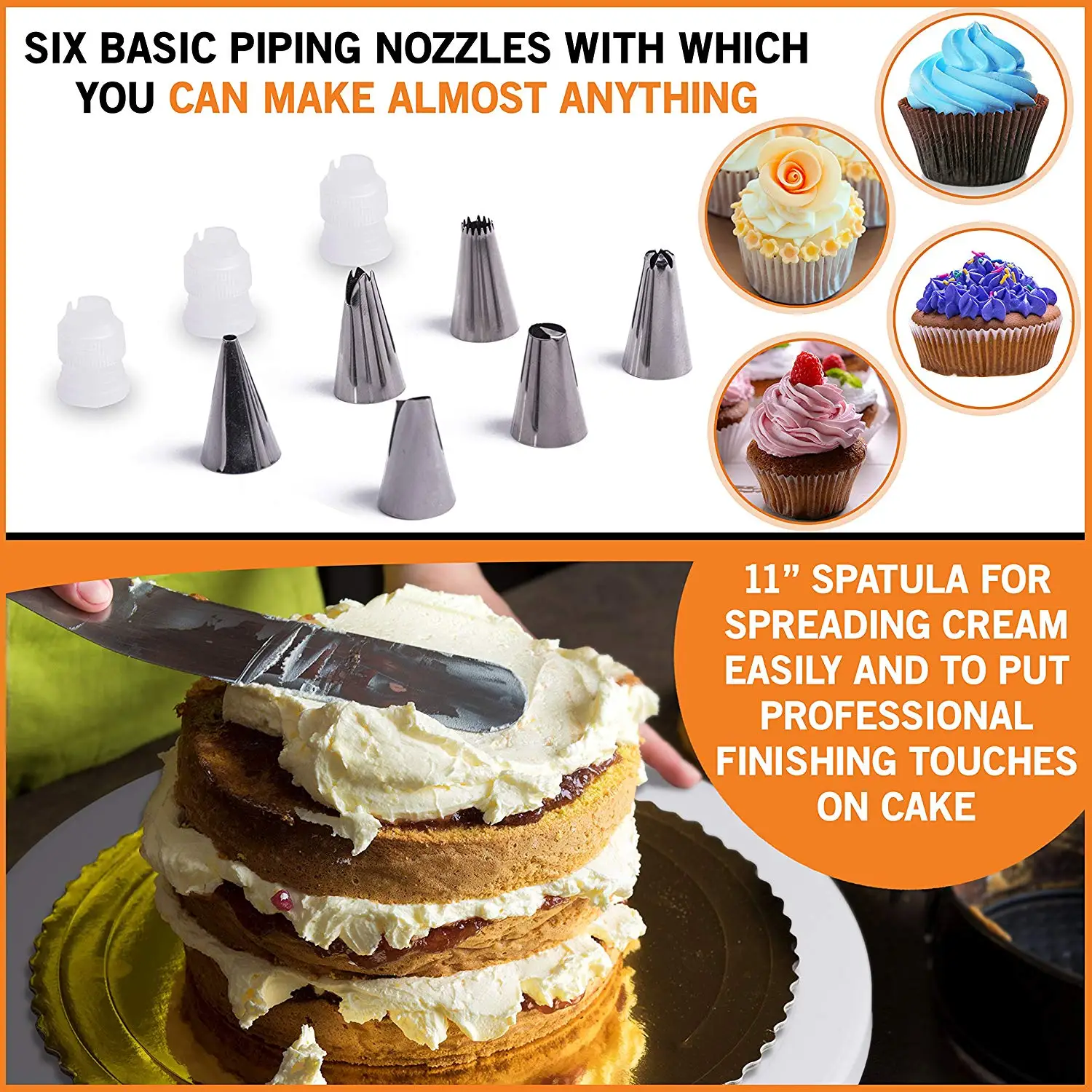 Cake Turntable Decorating Rotating Spinning Stand Plate. Perfect New ...