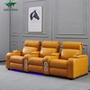 Custom Leather Theatre Headrest Electric Recliner, Home Theatre Suite Recliner Sofa, Home Theatre Reliner Seats Sofa