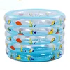 Inflatable home kids round bathtub swimming pool
