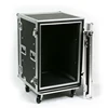 Shockmount 16U 20 inch Depth Amp Rack Case with Casters