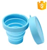 2018 China Suppliers Hot Sell Food Grade Foldable Silicone Coffee Cup Cover Lid