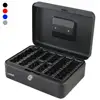 euro aluminium iron pink sceret lockable cute code cash box