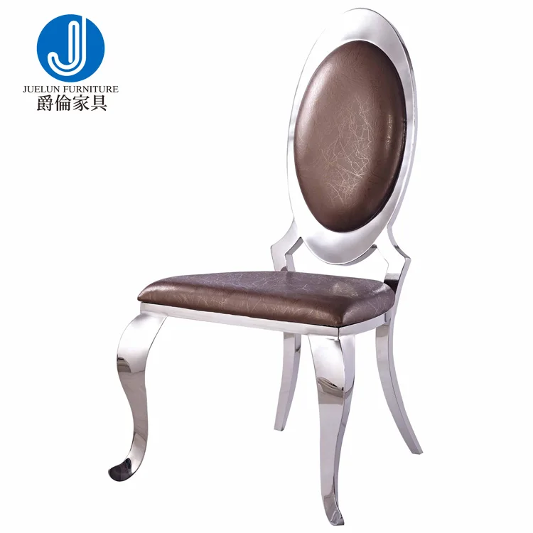 Professional restaurant furniture modern wedding dining stackable metal chair